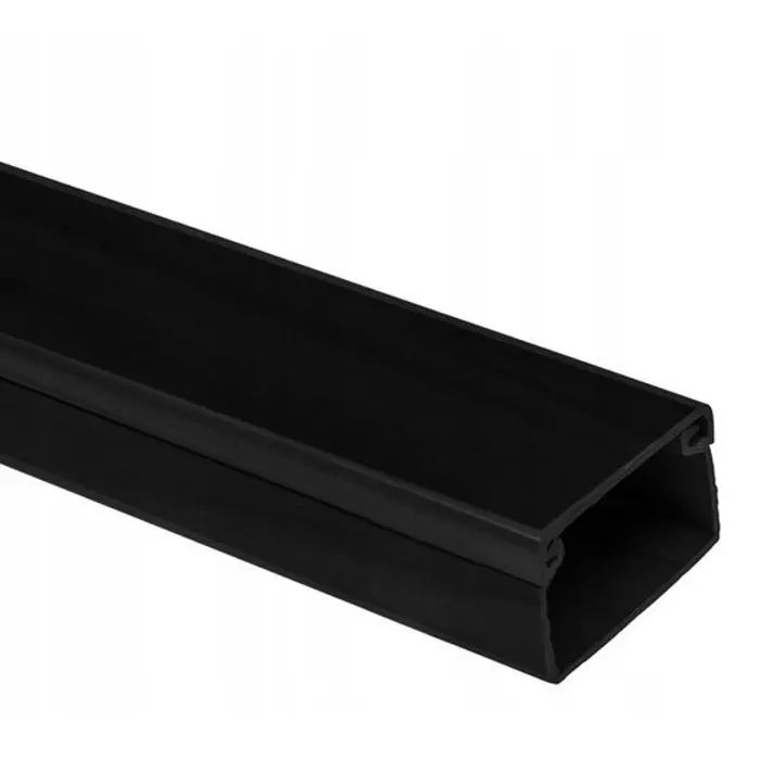 Kanalica za kablove PVC 15x10 mm, 2m, crna