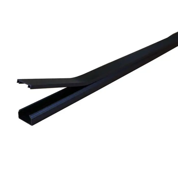 Kanalica za kablove PVC 15x10 mm, 2m, crna