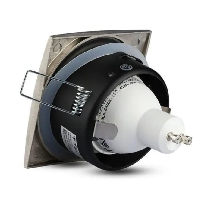 Kućište četvrtasto satin nikal GU10 IP54 (3616)