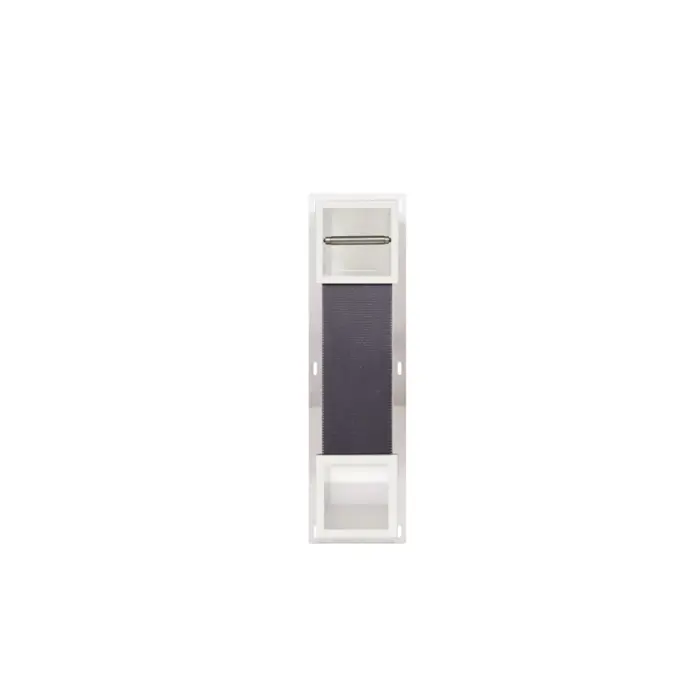 KUTIJA ZIDNA ZA WC PAPIR BIJELA 740X208X146MM