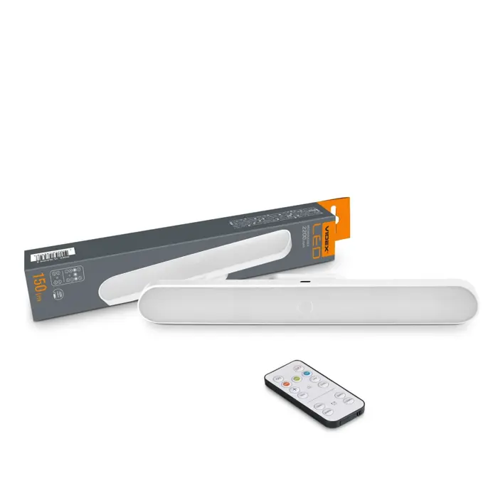 LED Prijenosna Svjetiljka VIDEX 1.5W 30cm Punjiva s Daljinskim + Magnet, 3CCT