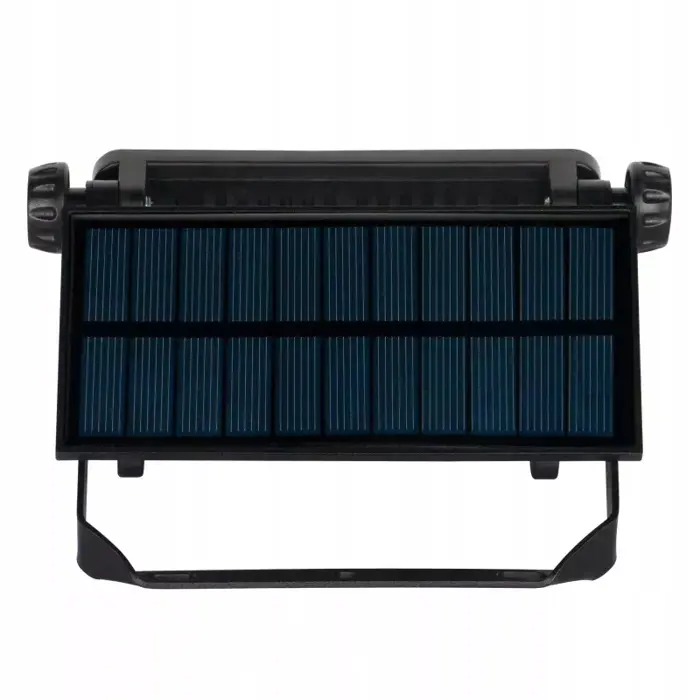 LED reflektor solarni vanjski 10W 4500K (neutralna bijela) IP54 sa senzorom crni