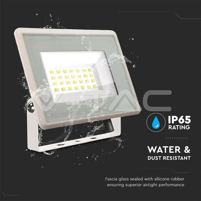 LED Reflektor vanjski 100W 6500K (Hladna Bijela) IP65 crni