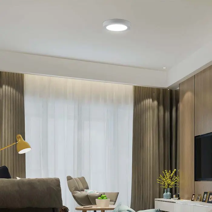 LED Stropna Lampa (Panel) 6W Nadgradna, Okrugla fi 121,2 mm, 4000K (Neutralna)