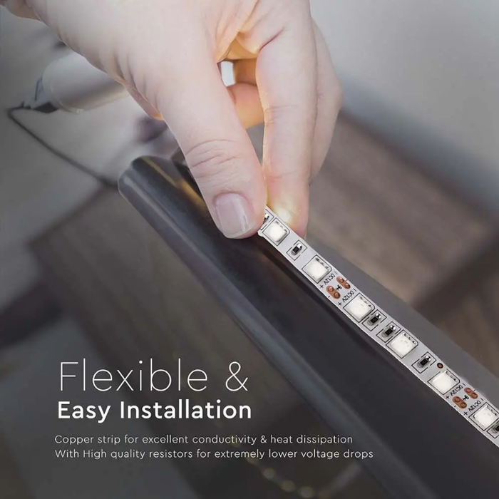 LED Traka 12V 11W/m (60 LED/m) – 4500K (Neutralna Bijela), IP20 (Pakiranje 5m)