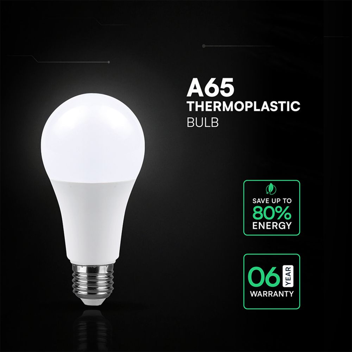 LED Žarulja E27 A65 15W (Ekvivalent 100W) – 4000K (Neutralna Bijela)