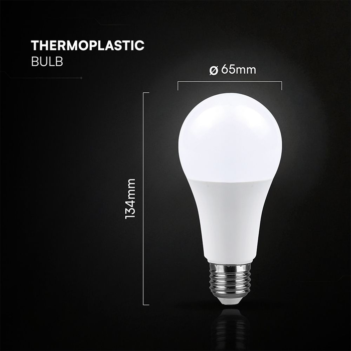 LED Žarulja E27 A65 17W (Ekvivalent 100W) – 4000K (Neutralna Bijela)