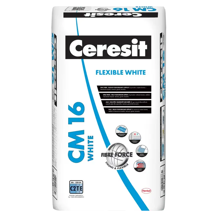 Ljepilo za keramiku CERESIT CM16 white 25kg – C2TE