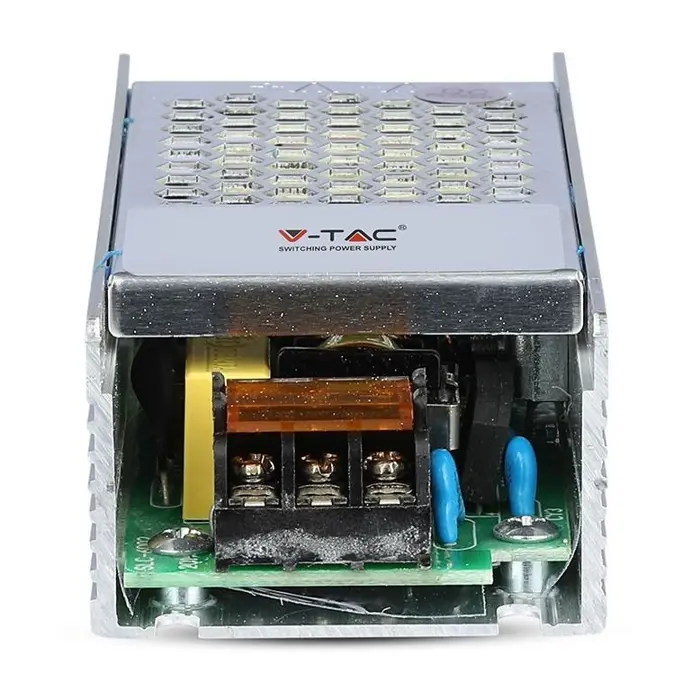 Napajanje Metalno SLIM 60W 24V 2,5A – IP20 (Tanki Trafo za LED Trake)