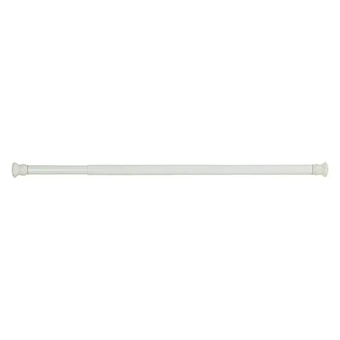 Nosač zavjese ravni univerzalni bijeli 75 - 215 cm