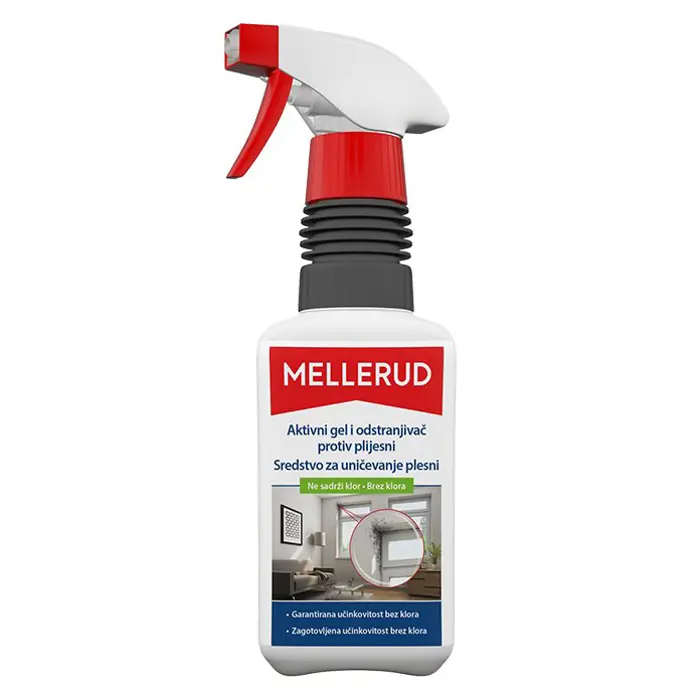 Odstranjivač plijesni - Aktivni gel bez klora (0,5 L) MELLERUD