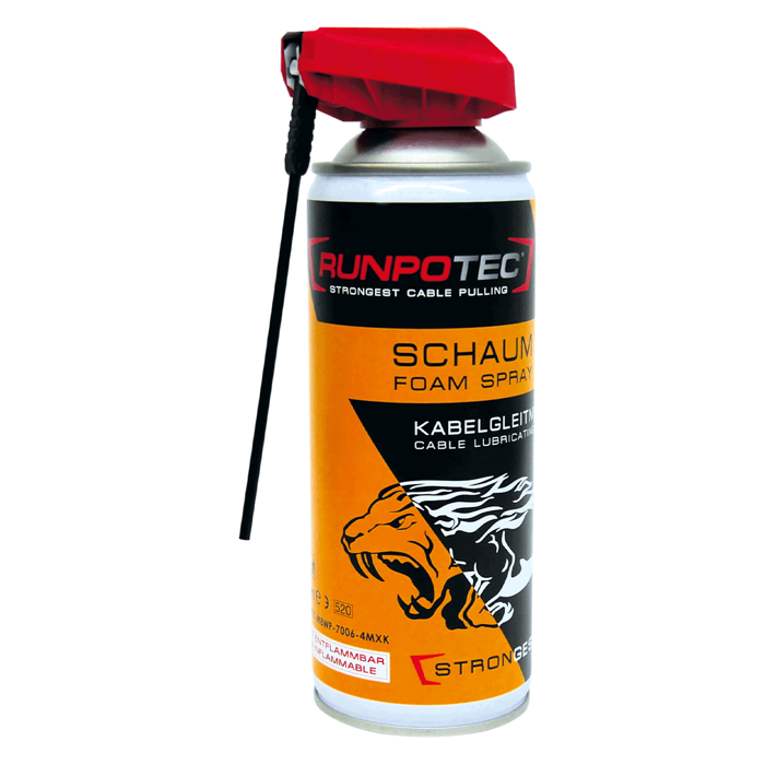 Pjena za podmazivanje kabela u spreju 400 ml RUNPOTEC (smanjuje trenje)
