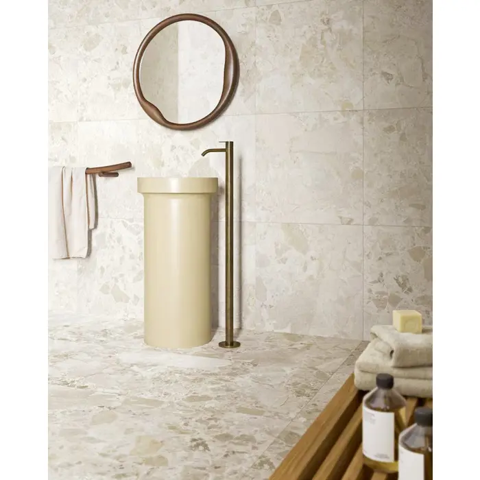 Podna pločica Crumble Stone White 60x120 cm – Rektificirana (PRO R10)