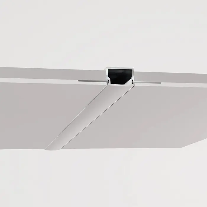 PROFIL ZA LED TRAKU 20MM UGRADNI ALU 2M SREBRNI