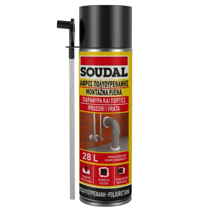 PUR pjena ručna montažna 500 ml SOUDAL