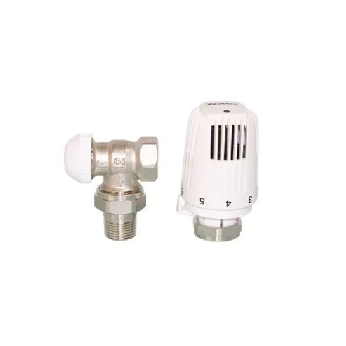 Radijatorski set: Termostatski ventil kutni 1/2" + Termostatska glava HERZ