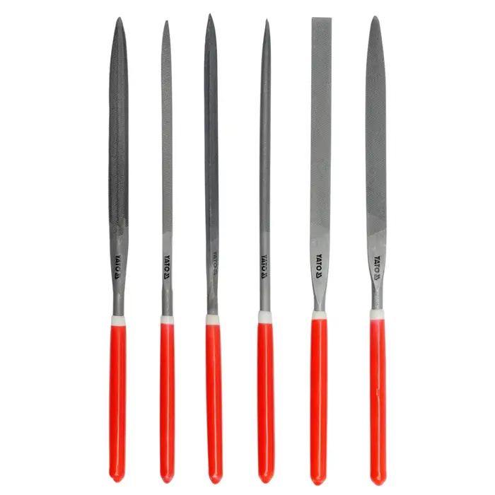 Set iglastih turpija za metal 6/1 (radna duljina 75 mm) YATO