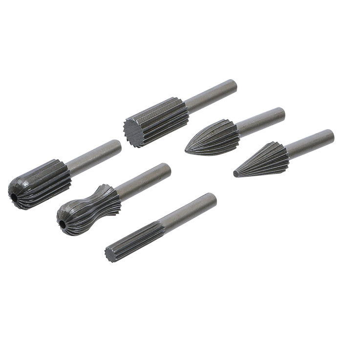 Set roto glodala HSS za drvo i meke metale, 6 mm, 6-dijelni (BGS Kraftmann 1604)