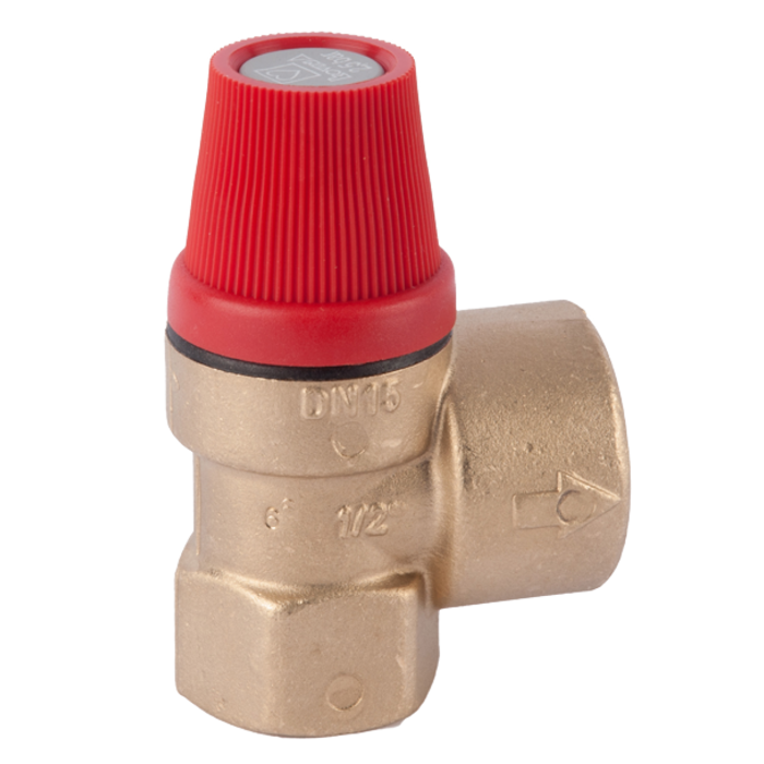 Sigurnosni ventil KOVINA VV611 1/2" - 2.5 bara (HERZ)