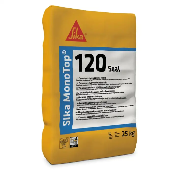 SIKA MonoTop-120 Seal (25 kg) - Cementna hidroizolacija za beton i podrume