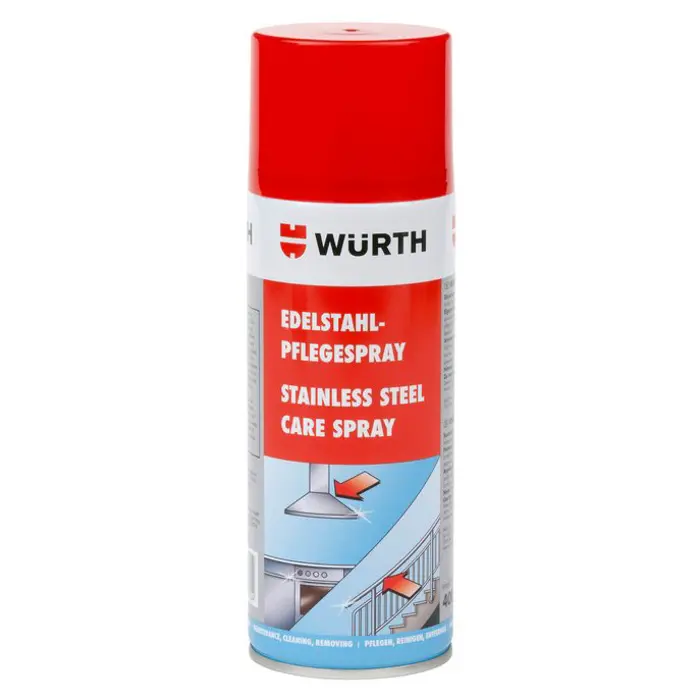 Sprej za čišćenje i održavanje inoxa 400 mL WURTH
