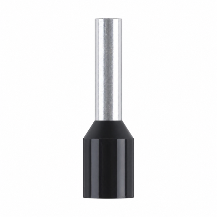 Stopica cjevasta izolirana 1,5x8 mm crna WURTH