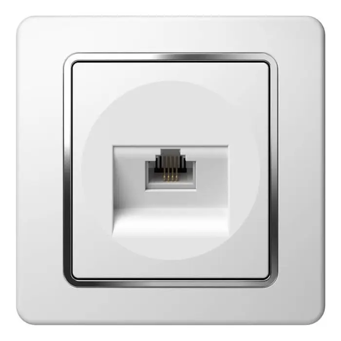 TEM utičnica telefonska RJ11 6/4 color CO (KE35CO)