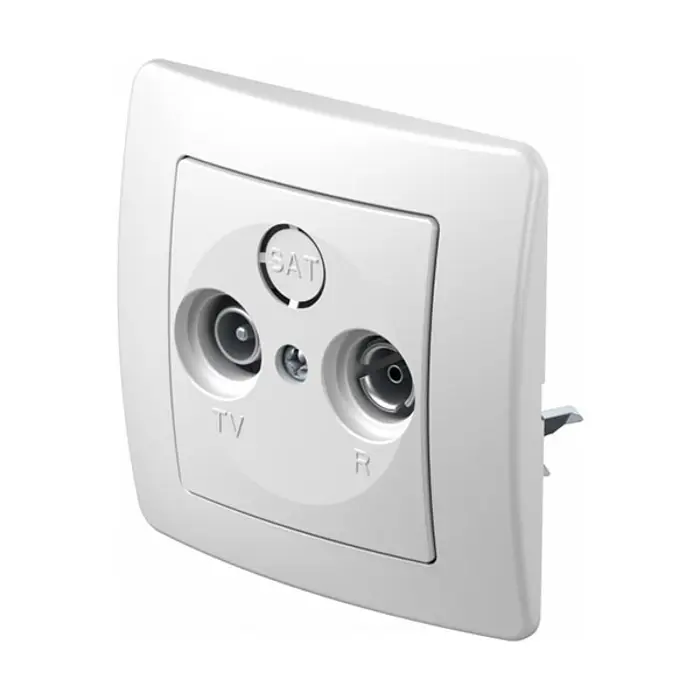 TEM utičnica TV-R prolazna (KE12PW-U)