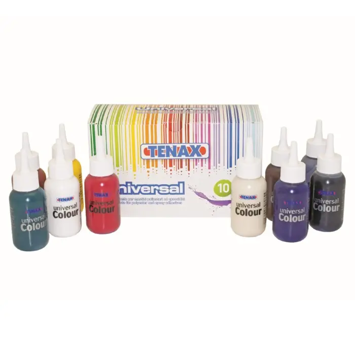 TENAX Kolorant (Pigment) Bijeli – Pasta za bojenje ljepila i smola, 75 ml