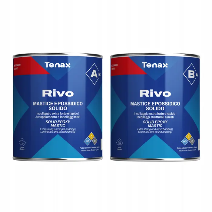 TENAX RIVO A+B epoksi ljepilo unutarnje/vanjsko UV stabilno