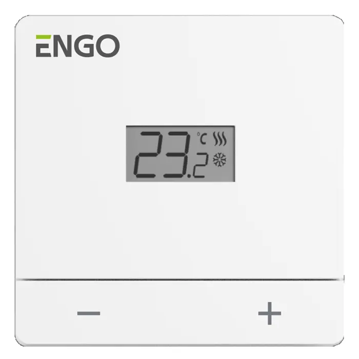 Termostat sobni ENGO EASY230W bijeli (LCD, žičani) 932332982
