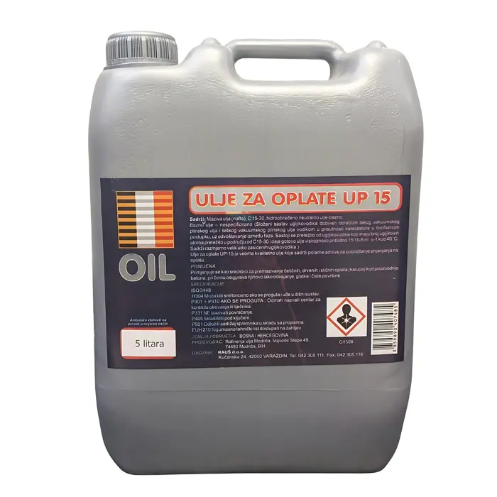 Ulje za oplate UP 15 5L