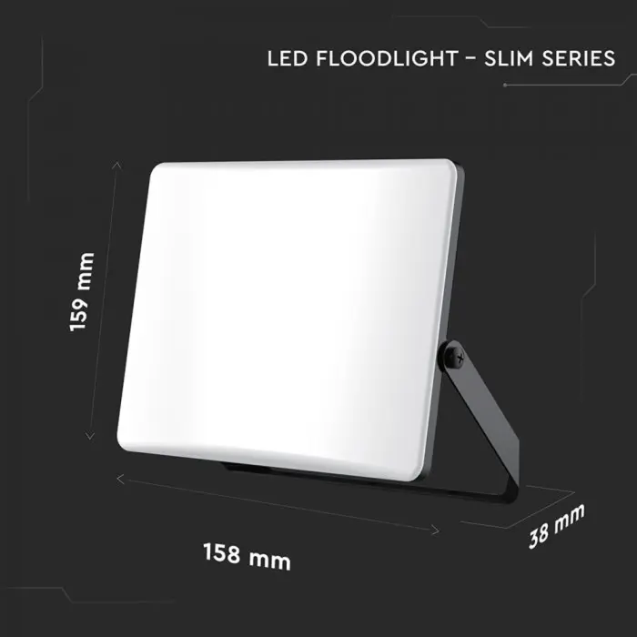 LED Reflektor vanjski 50W – 3 Boje Svjetlosti (3CCT) s Mliječnim Pokrovom IP65