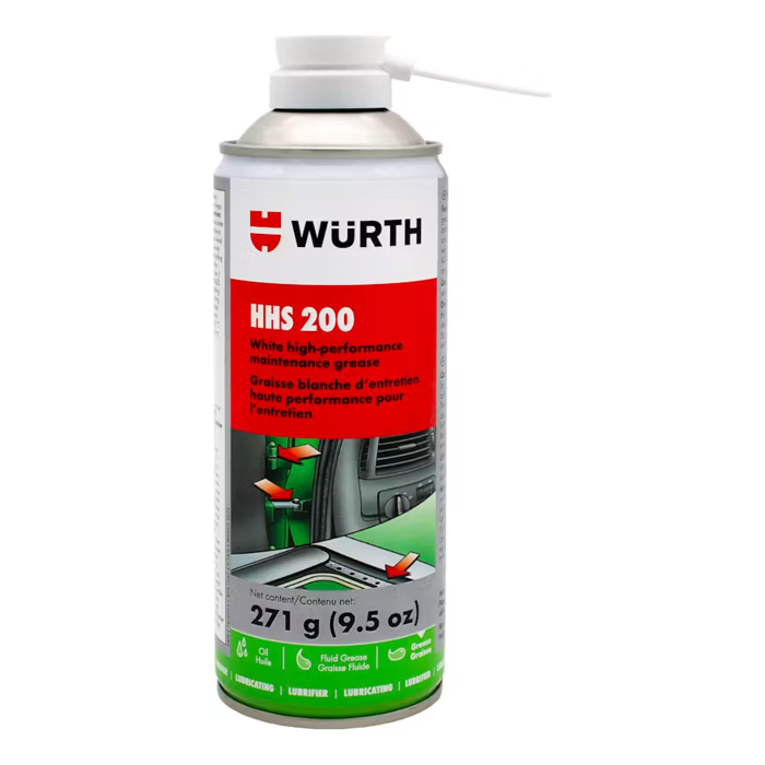 Visokokvalitetna bijela mast s PTFE-om HHS Grease 400ml (893 1067) WURTH