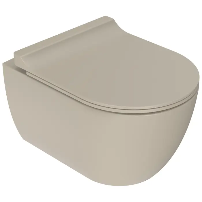 WC daska Voxort Sierra Cappuccino Slim Soft Close