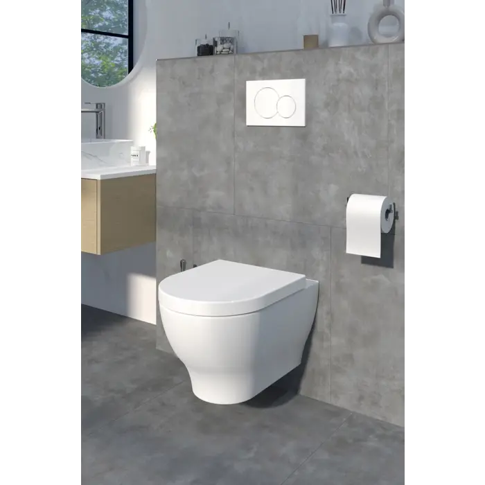 WC ŠKOLJKA VISEĆA CONCEPTO OLIVIA RIMLESS